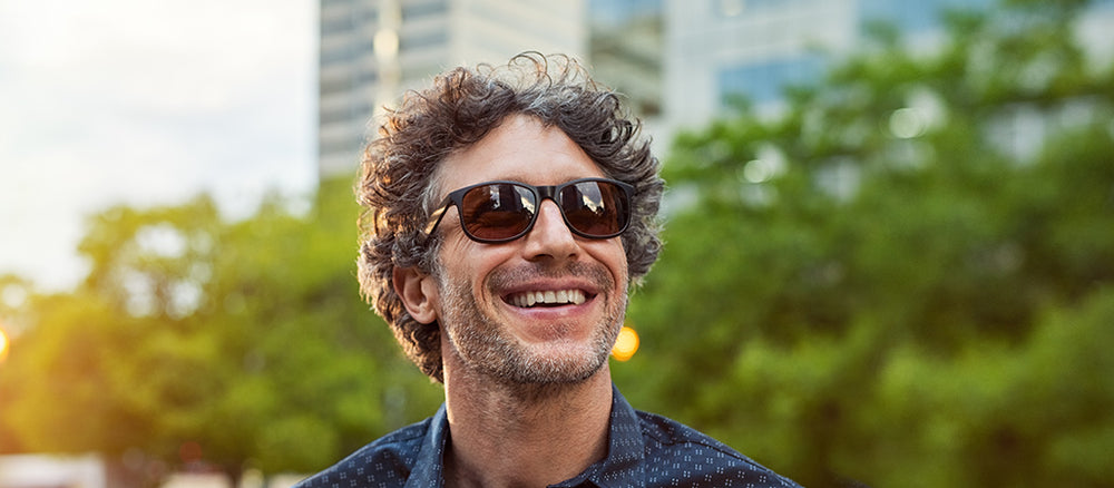 Gafas de Sol para Hombre Lentes Polarizados con Marco Ligero de Moda Sport  Retro